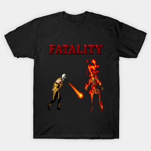 Mortal kombat fatality t shirt discount